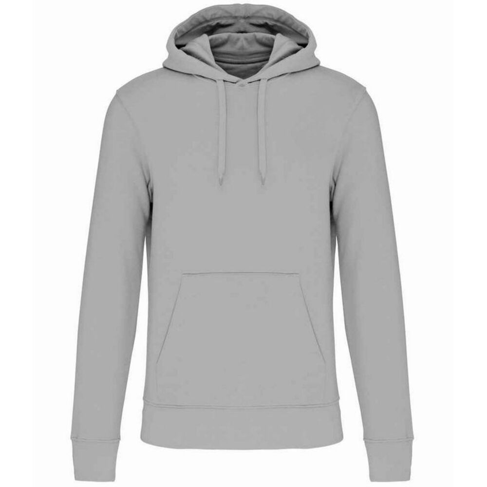 Kariban Mens Eco Friendly Hoodie / Snow Grey